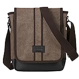 Tracolla Uomo Borsello Uomo In Tela Vintage | Borsa Messenger Con - Foto 3