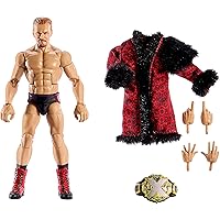 Mattel WWE Elite Action Figure & Accessories, Series #114 6-inch Collectible Ilja Dragunov with 25 Articulation Points & Swap