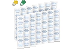 ABSORBKING Silica Gel Packets – 10 Gram 150 Packs Moisture Absorbers for Food Storage, Premium Silica Packets with Color Indicating, Desiccant Packs for Spices, Dried Fruit, Jewelry, Shoes, Electronics, Tool Box