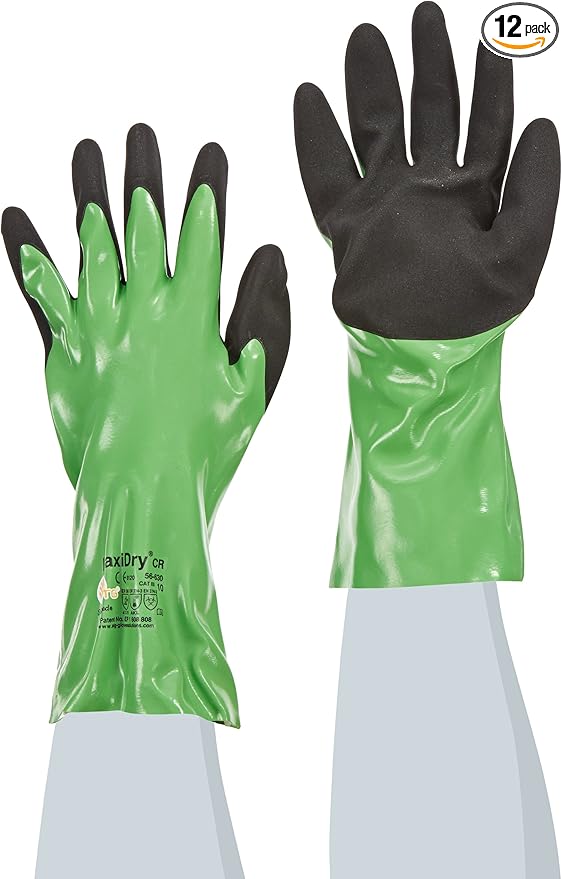 MaxiChem 56630/XL Nitrile Blend Coated Glove with Nylon/Lycra Liner