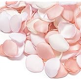 Ling's moment Rose Petals, Silk Flower Petals for Wedding/Aisle/Flower Girl Baskets/Table Centerpiece Décor,etc.Pink Blush 200pcs