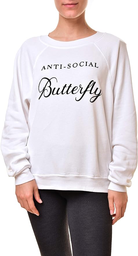 wildfox butterfly sweatshirt