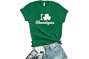DECRUM St Patricks Day Shirt Women - Magically Delicious Shenanigans Shamrock Patty's Irish Saint Patricks Day Outfits