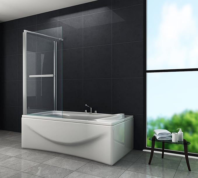 Eck-Duschtrennwand UNIONO 70 (Badewanne)