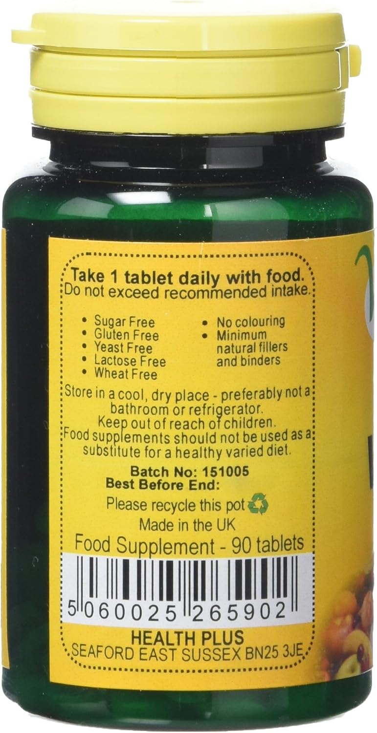 Veganicity Vitamin B12 100µg General Well-Being Supplement - 2 x 90 tabs, Natural, 90 count (Pack of 2) - Image 3