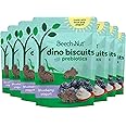 Beech-Nut Toddler Snacks, Dino Biscuits with Prebiotics, Blueberry Yogurt, Non-GMO Baked Snack for Kids, 5 oz Bag (7 Pack)