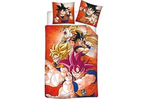 Dragon Ball Super - Goku - Parure de lit 140x200cm - '100% Polyester'