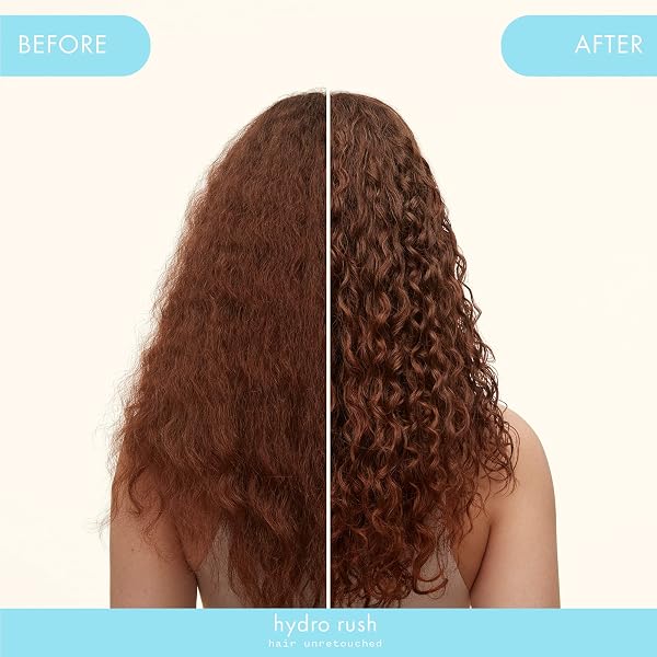AMIKA HYDRO RUSH INTENSE MOISTURE CONDITIONER WITH HYALURONIC ACID, 275ML | FOR DRY, TEXTURED, OR COARSE HAIR TYPES 2A-4C, LONG-LASTING HYDRATION, COLOR-SAFE, KERATIN + CHEMICALLY TREATED SAFE