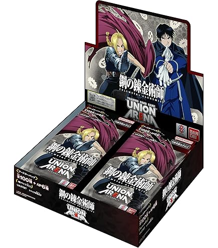 Amazon.com: Union Arena: Full Metal Alchemist Booster Display (UE