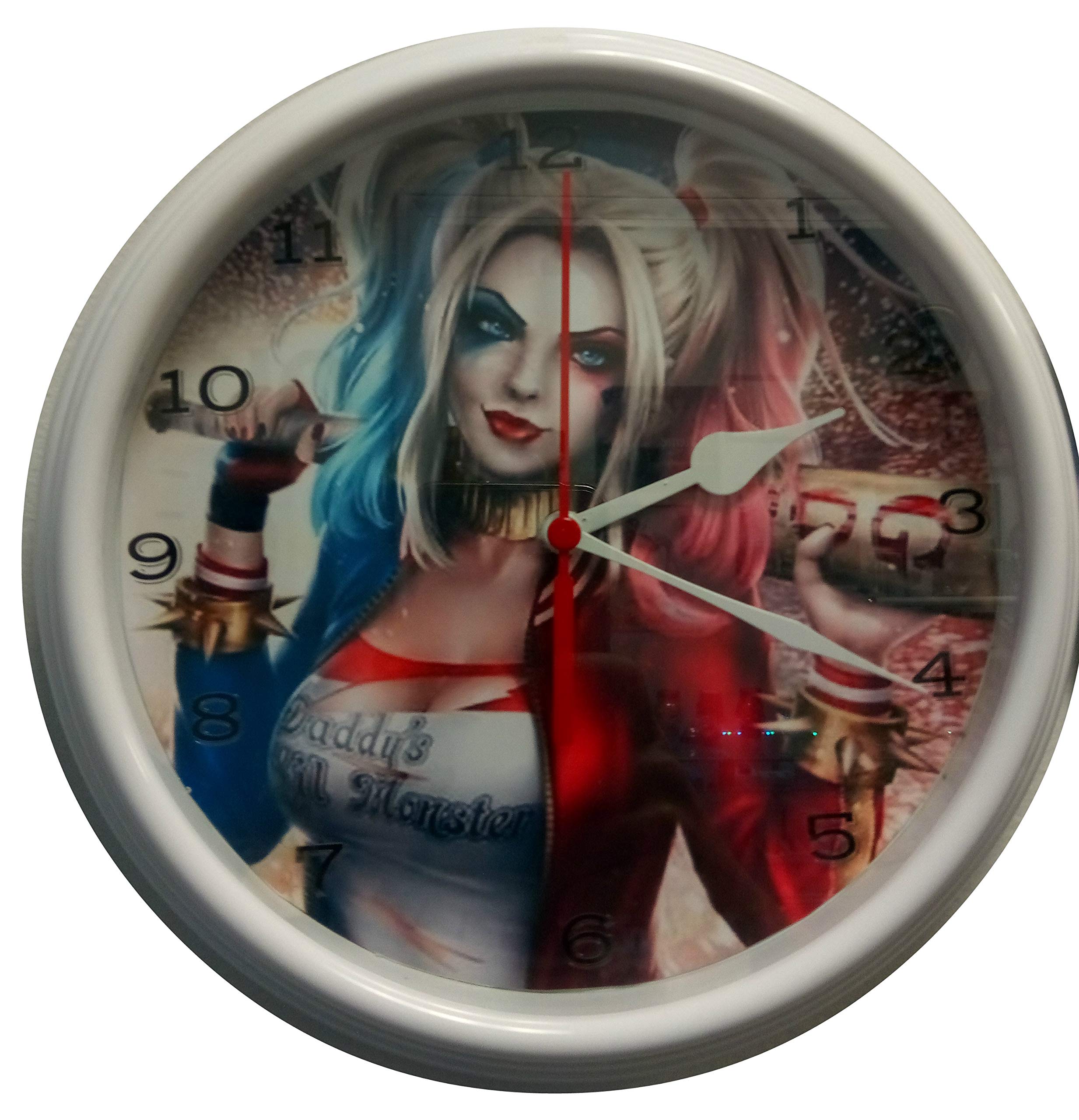 MainstaySterling and Noble 8.78" Analog Display Wall Clock - White