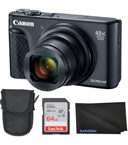 Amazon.com : Canon Cameras US PowerShot SX720 HS Black