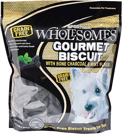 grain free charcoal biscuits for dogs