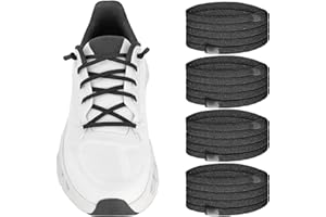 NDTEZUGT 2Pairs Elastic Shoelaces for ON Cloudtilt Sneakers, 4MM Bungee Stretchy Running No Tie Shoe Laces with Silicone Tips