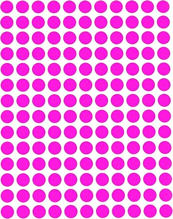 neon circle stickers