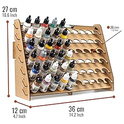 PROSCALE Paint Rack for 26 mm model paints. Hobby