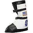 Aeromax Astronaut Boots, size Small, White, with NASA patches