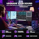 M-Audio BX4 Pair 4.5-Inch Studio Monitors 120W for PC Production & Recording view 2