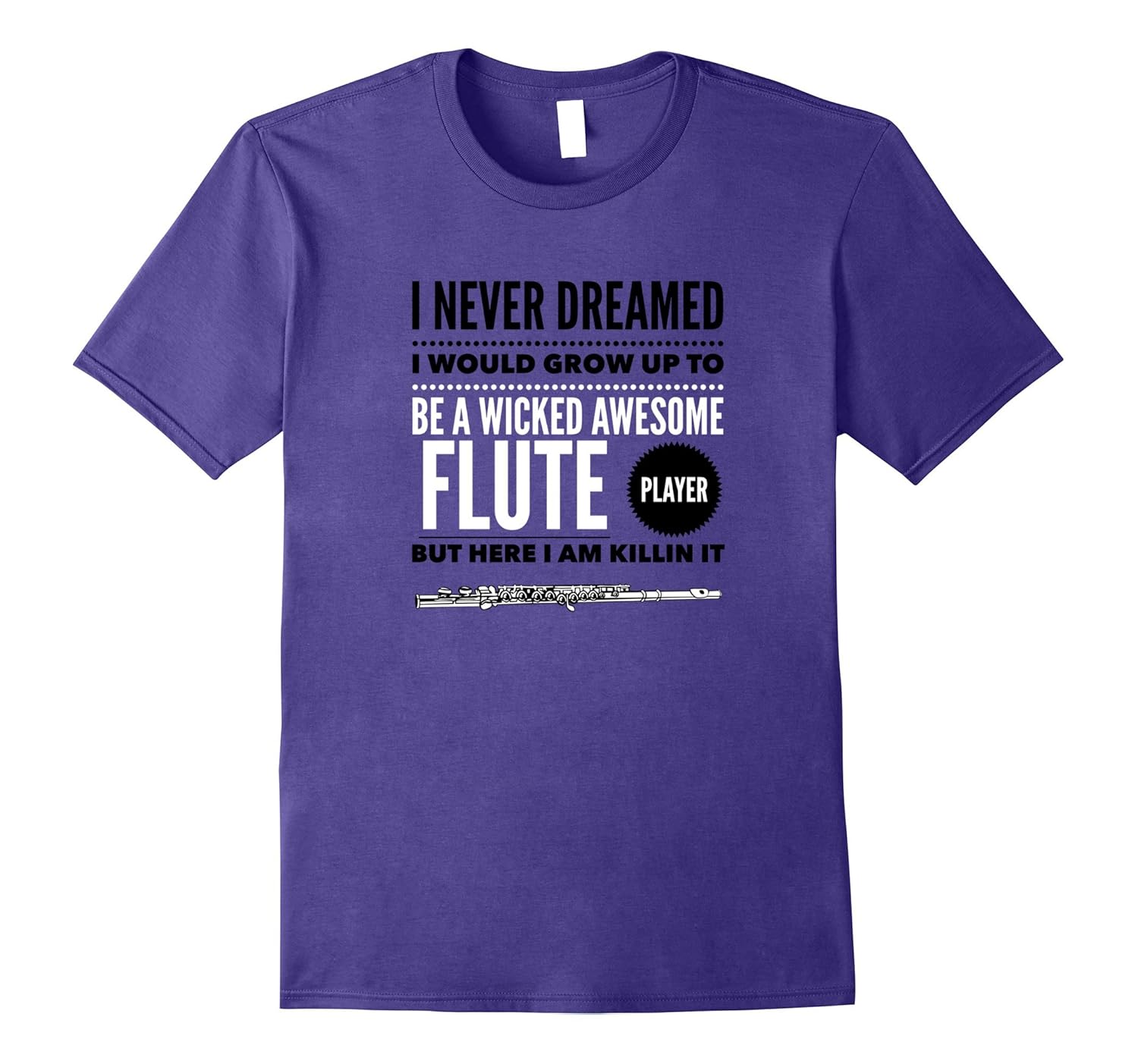 Marching Band Flute Player TShirt