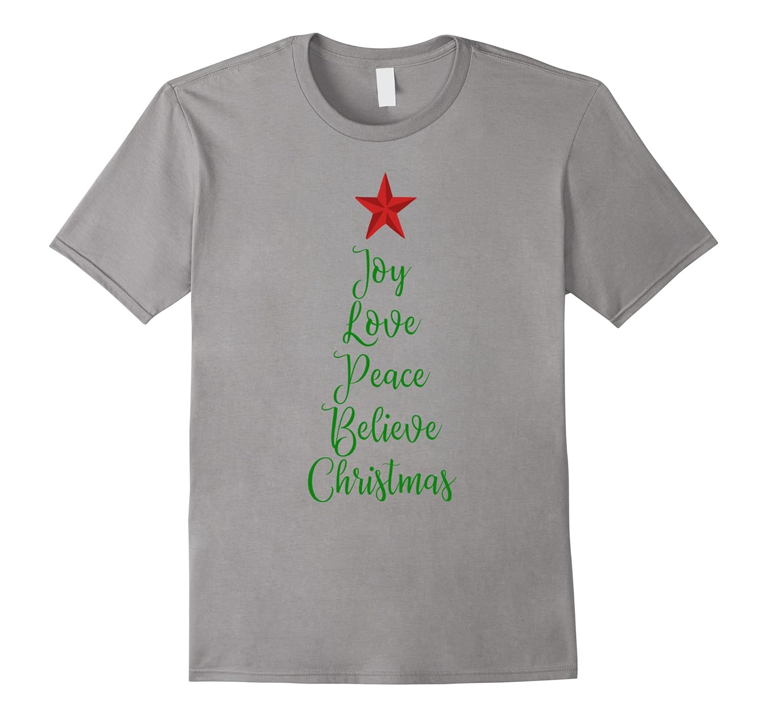 Joy Love Peace Believe Christmas Word Art-ANZ