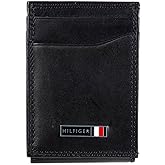 Tommy Hilfiger Men's RFID Compact Reversible Front Pocket Wallet