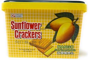 Croley Foods Sunflower Crackers Mango Flavor Cream Sandwhich 28.3oz 800g
