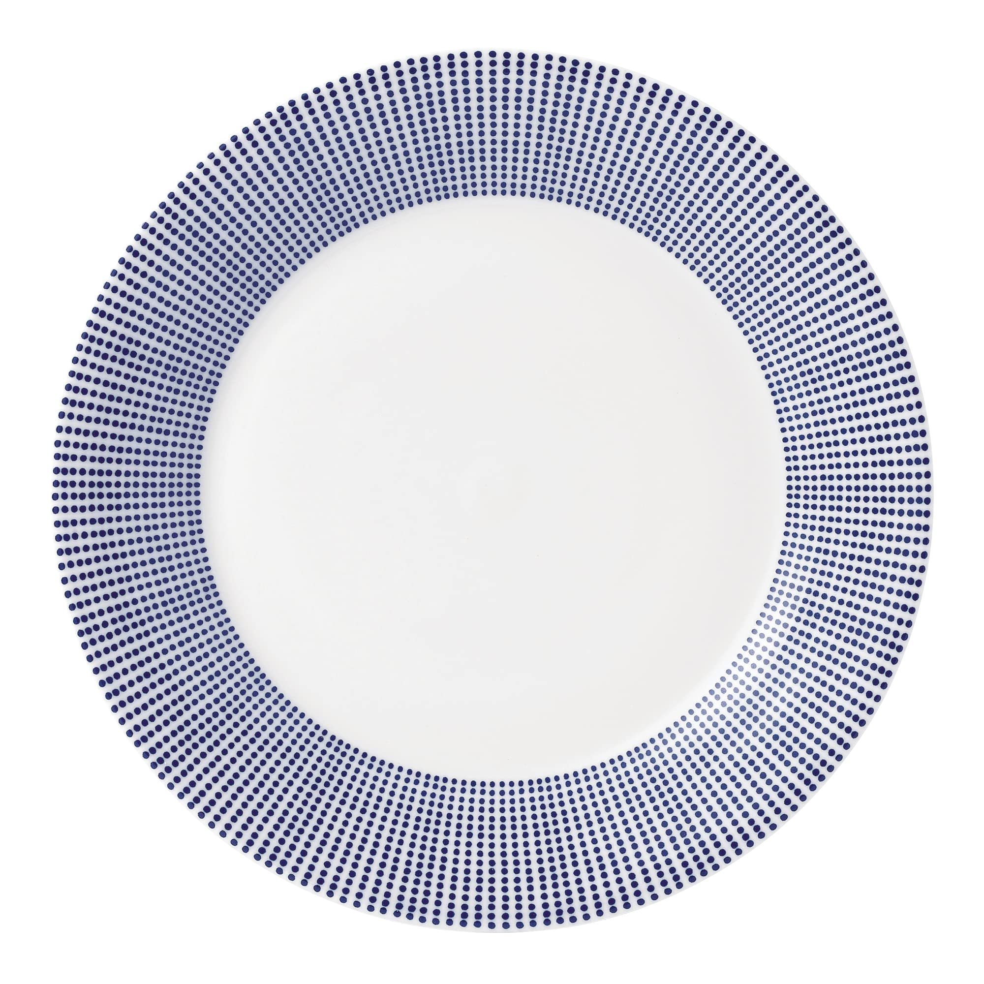 Royal Doulton Pacific 40009457 24cm Side Plate Blue Dot, Porcelain