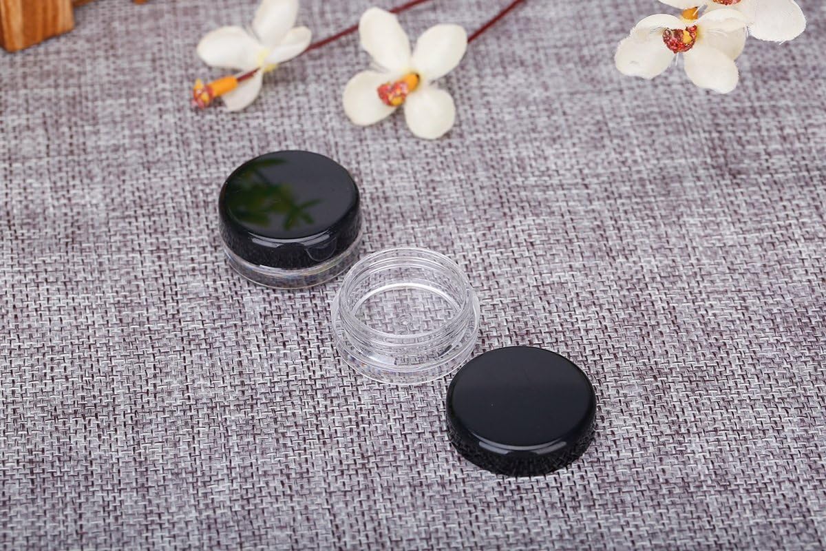 FSSTUD 3g 3ML Empty Plastic Cosmetic Containers Pot Jars With Lids for Creams Sample Makeup Storage 25 Pcs - Image 4