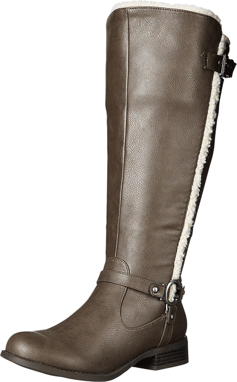 guess wide calf boots