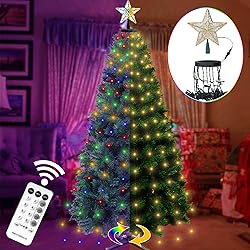 Twinkle Star Christmas Tree Lights with Star