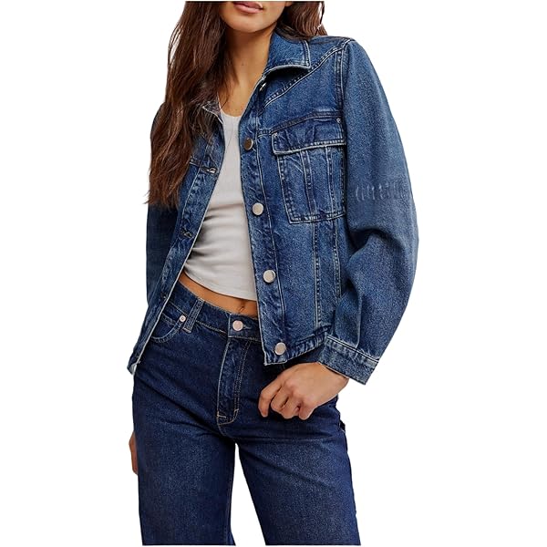 Chaqueta Larga Chaquetas De Jean Para Mujer Mercadolibre Moda