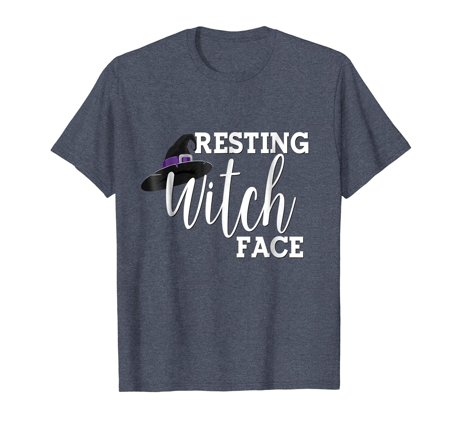 Funny Halloween Shirt Resting Witch Face Mom Wife Bestie-Rose