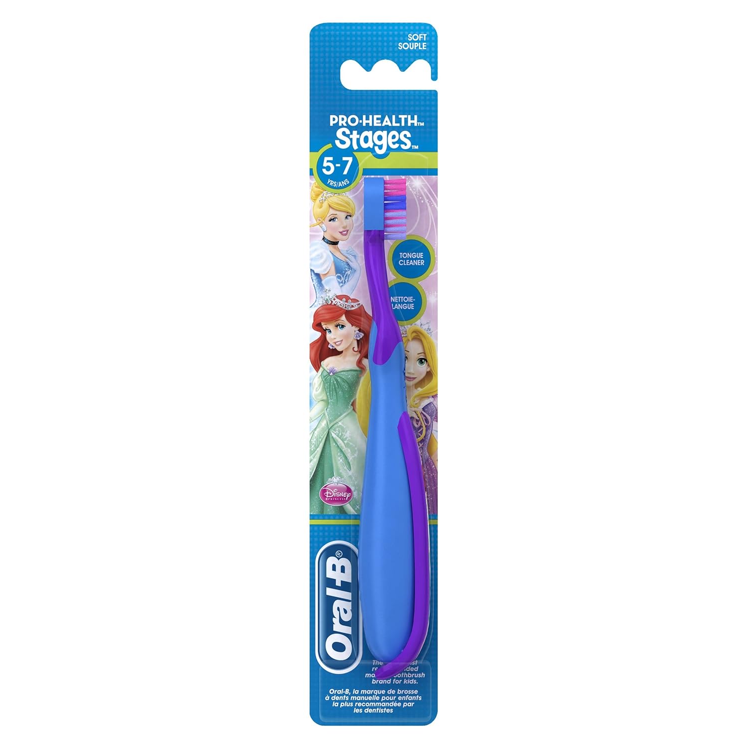 Oral-B Pro-Health Stages Manual Toothbrush Princess/Cars 5-7 Years Soft:  Amazon.ca: Beauty