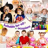 Grriopi Face Painting Kit 28 Colors 30 Templates 3 Brushes Kids Gift view 7
