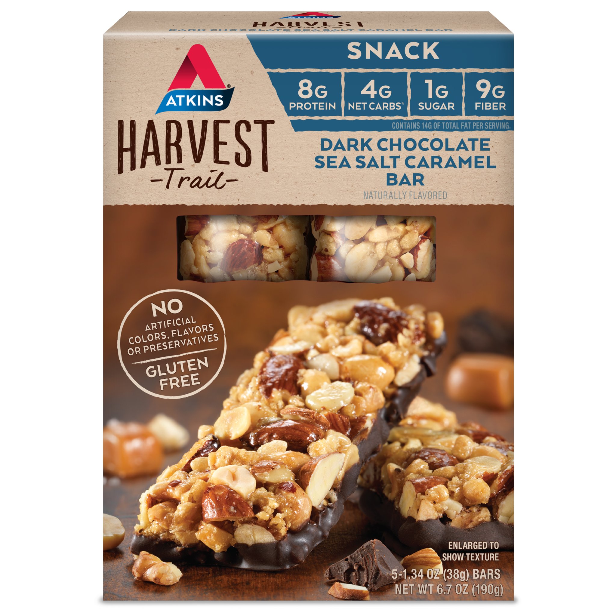Atkins Harvest Trail Snack Bar, Dark Chocolate Cherry
