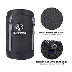 REDCAMP Nylon Compression Stuff Sack, Ultralight