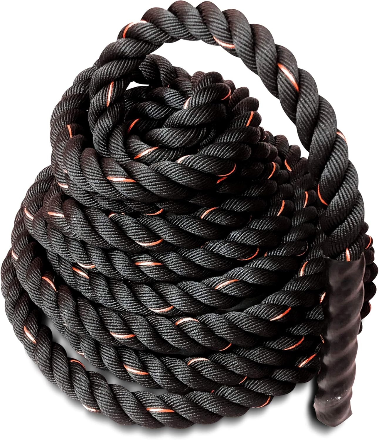 TOPITOP Battle Ropes with Anchor Kit, Upgraded Ropes for Working Out Poly Dacron Heavy Gym Rope 1.5 Inch 30ft Length for Strength Training, Cardio Workout Ropes, Crossfit, Fitness Exercise Rope : Sports & Outdoors