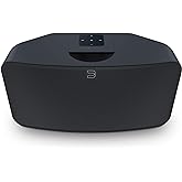 Bluesound Pulse MINI 2i Compact Wireless Multi-Room Smart Speaker with Bluetooth - Black - Compatible with Alexa and Siri