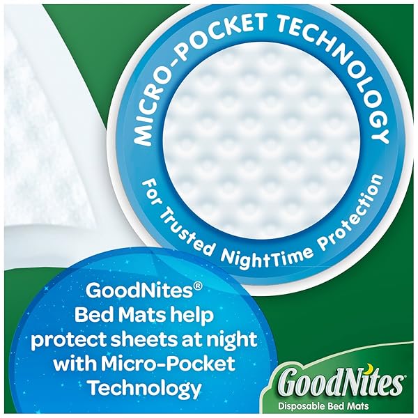 BULK BUYS GOODNITES 9 PACK DISPOSABLE BED MATS – PACK OF 4
