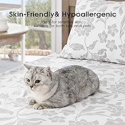 FreshCulture Floral Bed Sheets - Ultra Soft Twin