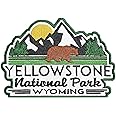Yellowstone National Park Patch Iron On Sew On Embroidered 4" x 3"