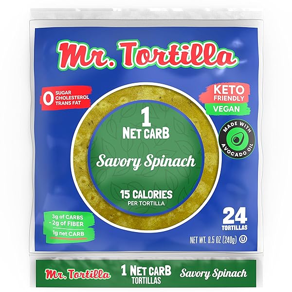 MR. TORTILLA LOW CARB TORTILLA WRAPS – KETO...
