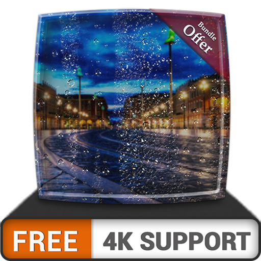 無料の仮想雨の道hd Hdr 4k Tv 8k Tvの美しい景色を壁紙として クリスマス休暇の装飾 調停と平和のテーマとしてお楽しみください Amazon Co Jp Appstore For Android