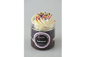 CUTE AS A CUPCAKE! CUPCAKERY & BAKE SHOP Cutie Cupcake in a Jar! (Chocolate), 8 oz