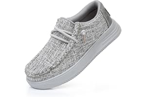 Blikcon Kids Boys Slip-On Loafers Casual Lightweight Breathable Walking Shoes (Toddler/Little Kid/Big Kid)