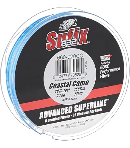Amazon.com : Sufix Advanced Superline 832 Braid 6 lb Coastal Camo
