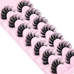Mink Lashes Fluffy Wispy Lashes Natural Look 3D
