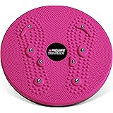 Figure Trimmer Ab Twister Board for Exercise Waist Twisting Disc with 8 Magnets by Daiwa Felicity