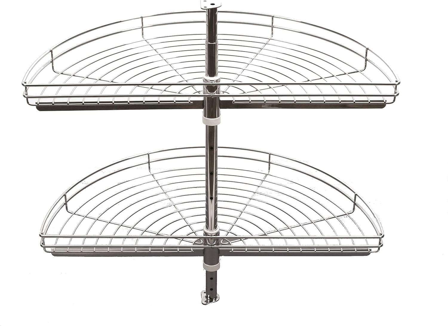 Half Kitchen Cabinet 180 Degree Corner Carousel Storage System