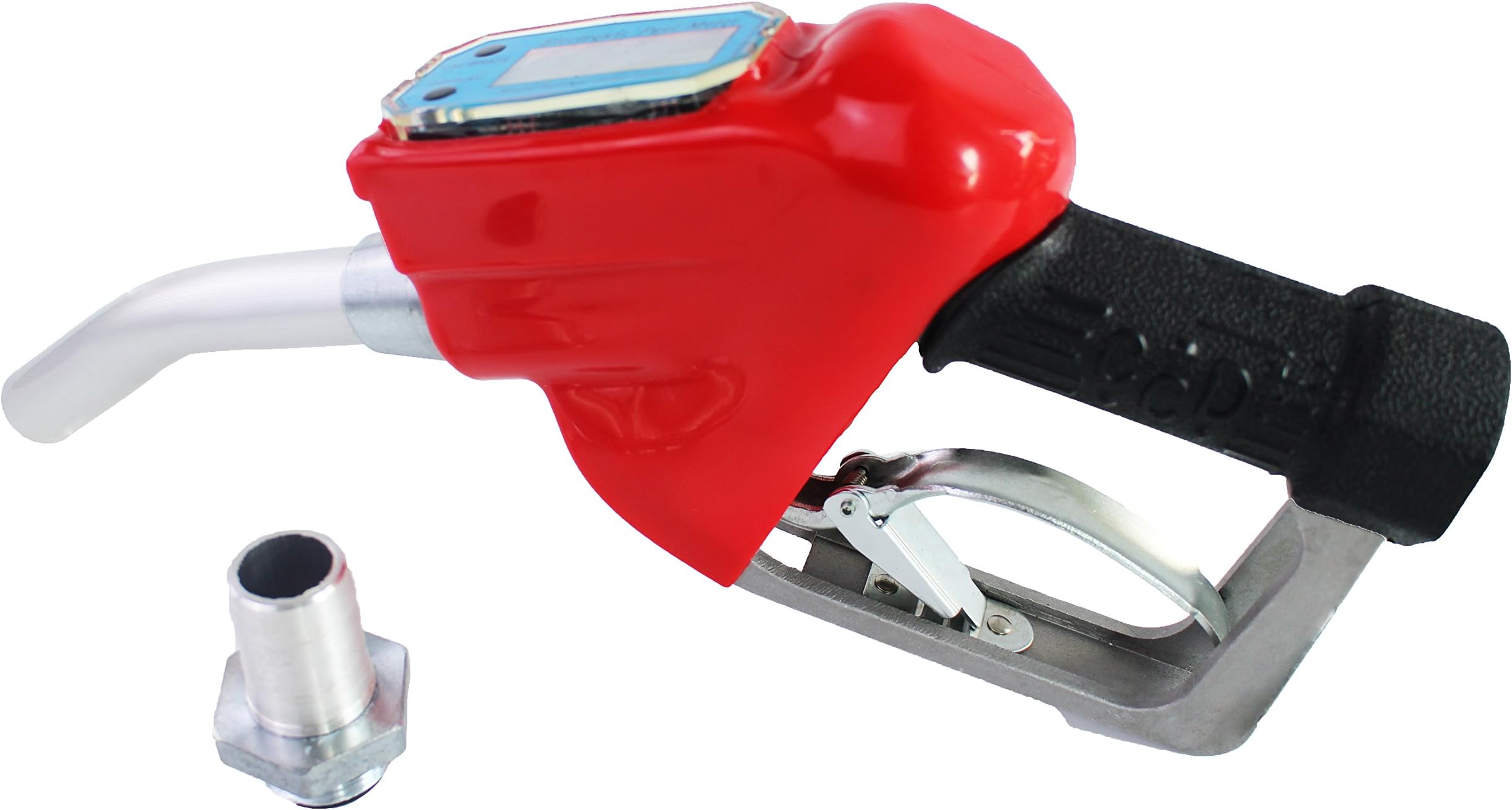 EXTRAUP 1" NPT Inlet ThreadFarm Diesel Kerosene Fuel Aluminium Nozzle With Digital Flow Meter