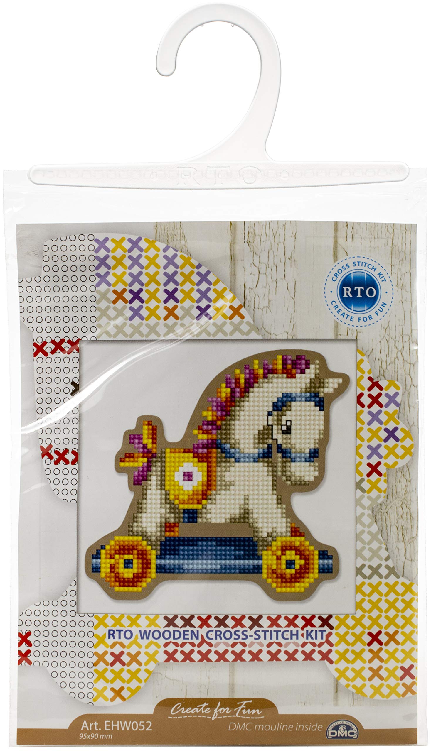 RTO BALTIC OU Cross Stitch KIT HBBY, Cotton, Hobby Horse, One Size